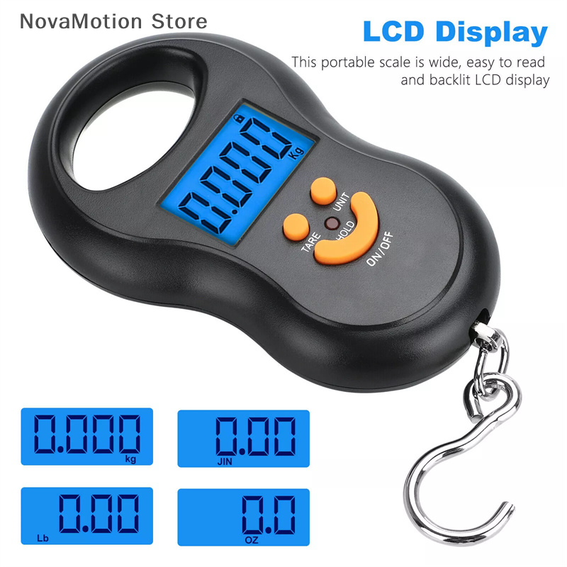 Electronics Repair Kitchener - Black Electronic 50Kg 10g Hanging Scale