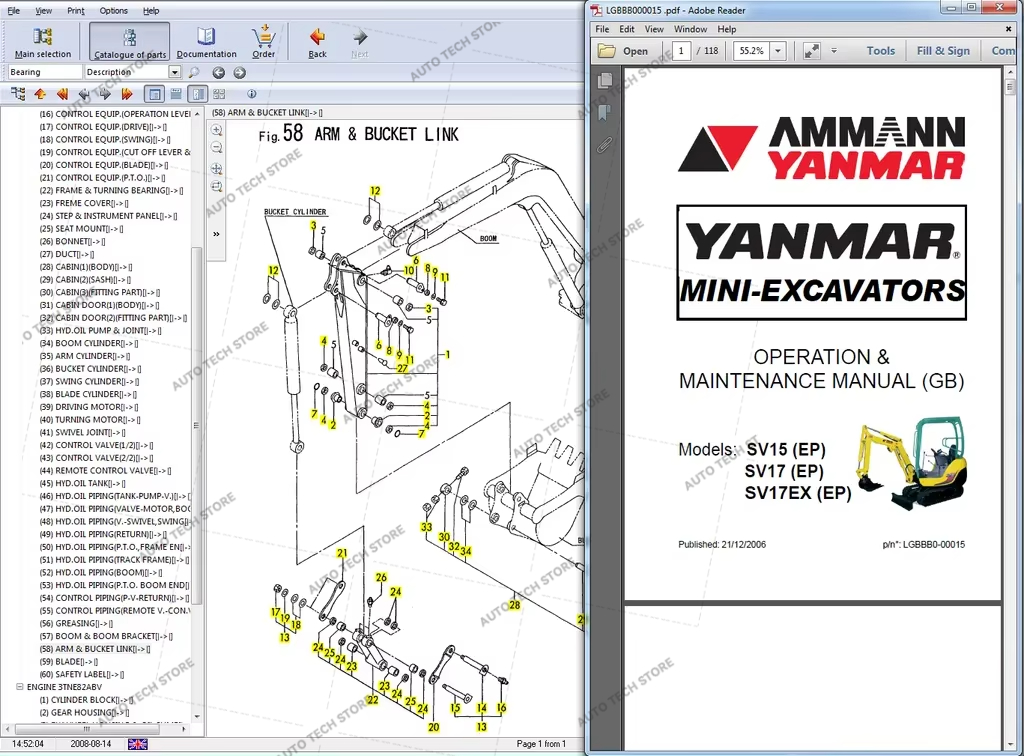 2021.08 For Yanmar Constructio - Electronics Repair Tools And Equipment incelemesi ve fiyatı