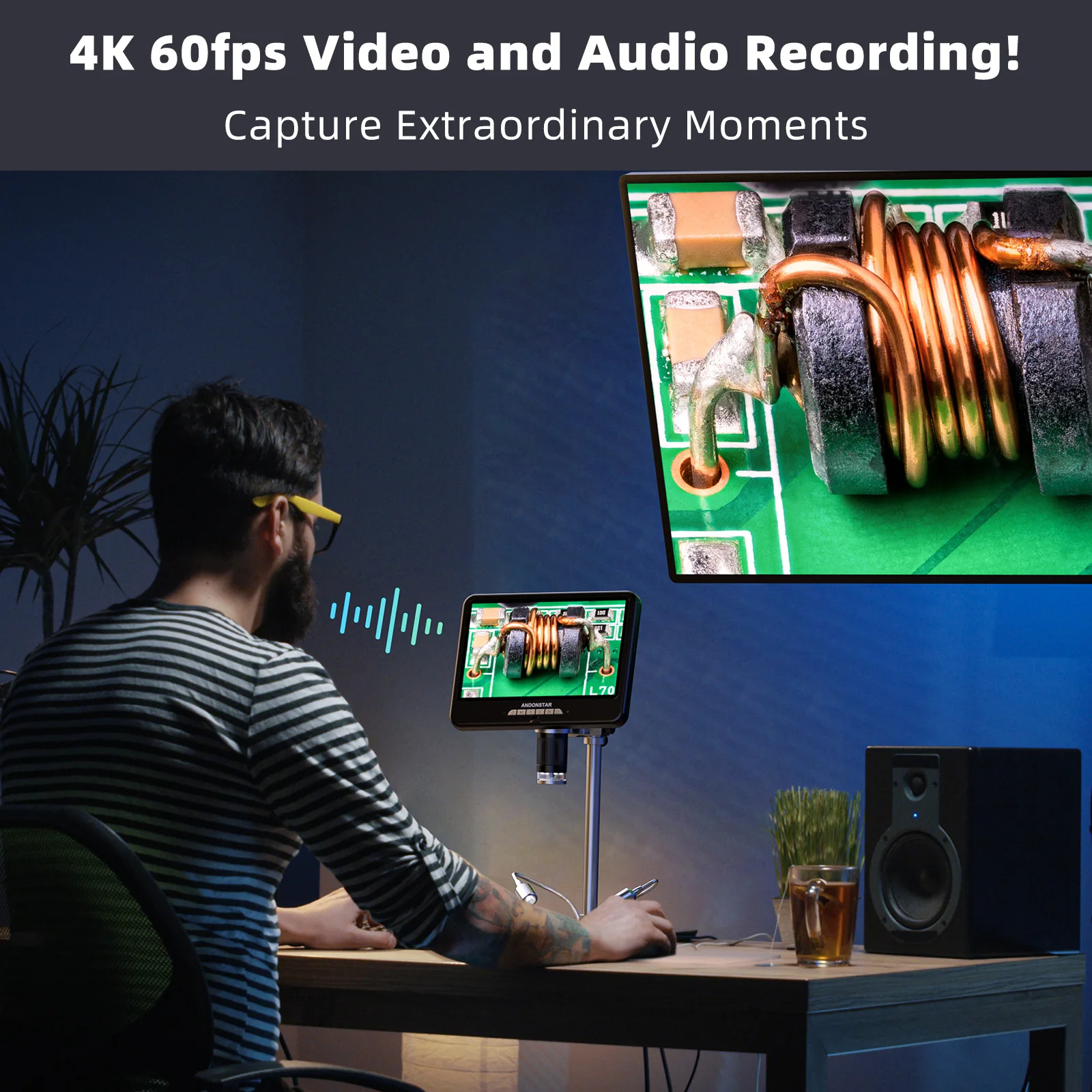 Andonstar AD210S-Pro 4K 60FPS  - Electronics Repairing incelemesi ve fiyatı