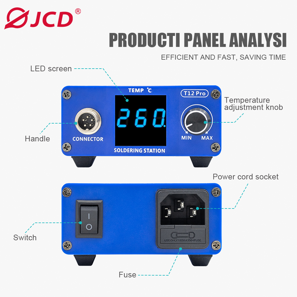 JCD T12Pro Soldering Station L - Electronics Repair Tools And Equipment incelemesi ve fiyatı
