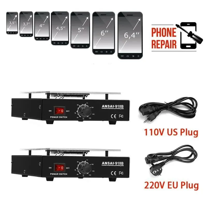 450W Durable 7 inch Phone LCD  - Screen Separator Machine incelemesi ve fiyatı