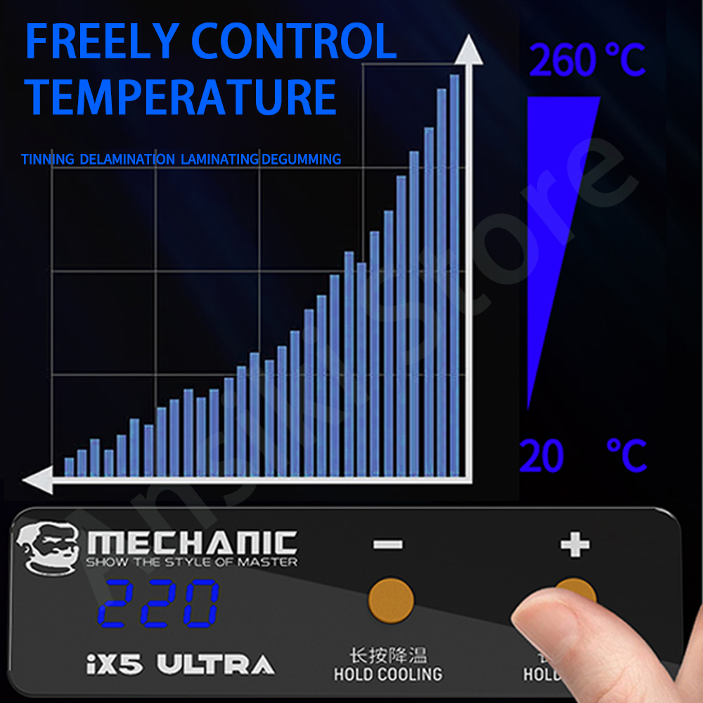MECHANIC ix5 Ultra Heating Pla - Electronics Repair Workstation incelemesi ve fiyatı