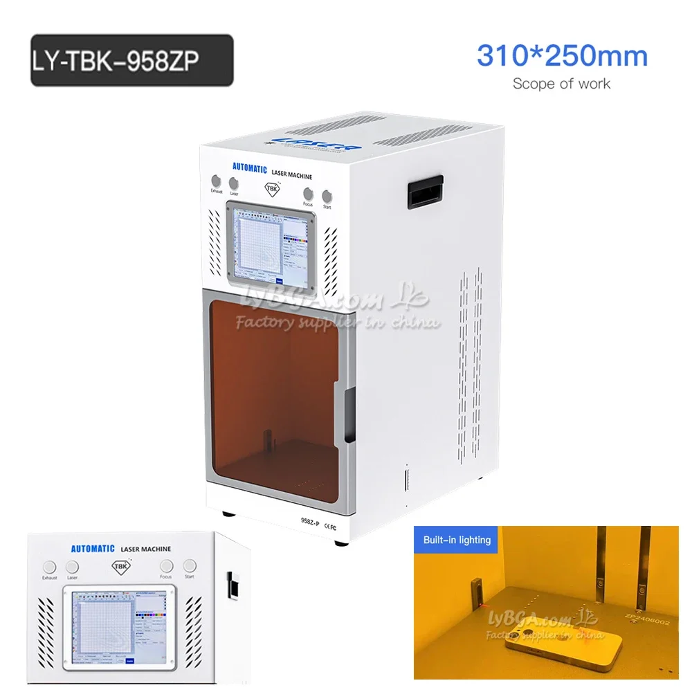 LY TBK 958ZP UV Cold Light Las - Screen Separator Machine incelemesi ve fiyatı