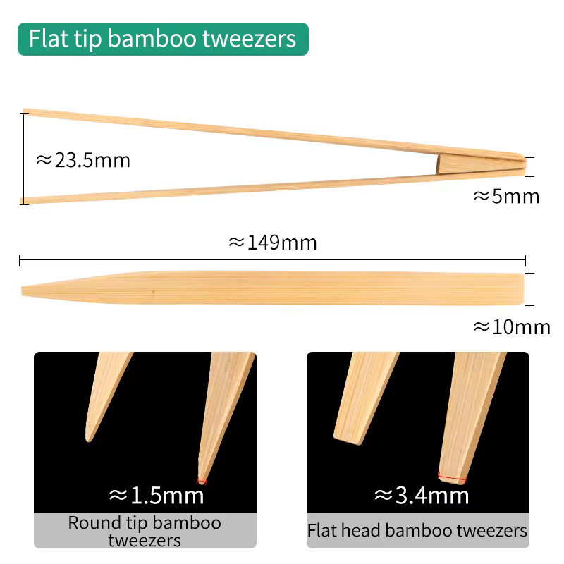 10pcs Bamboo Tea Clip Kitchen  - Electronics Repair Kitchener incelemesi ve fiyatı